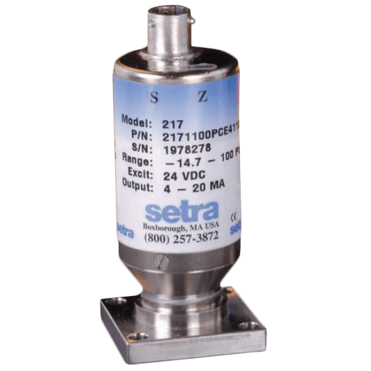 Setra Ultra High Purity Pressure Transducer, Model 217